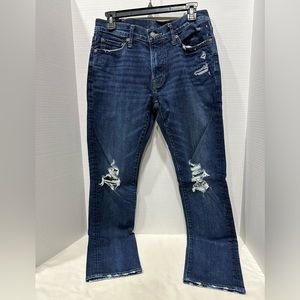 Men’s Abercrombie & Fitch Skinny Stretch Distressed Jeans Size 31 x 32